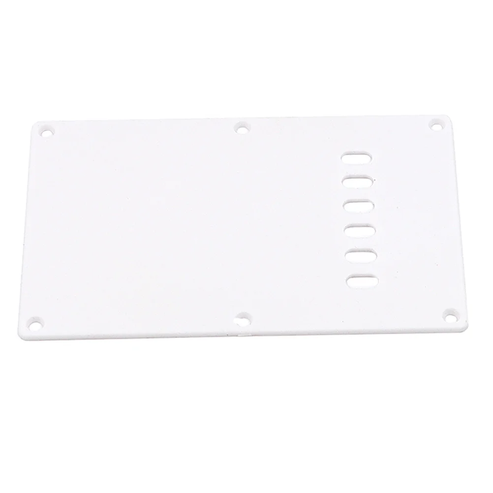 

Guitar Protector Back Plate Cover Neck Protective Pickguard Electric Backplate Rear Plastic