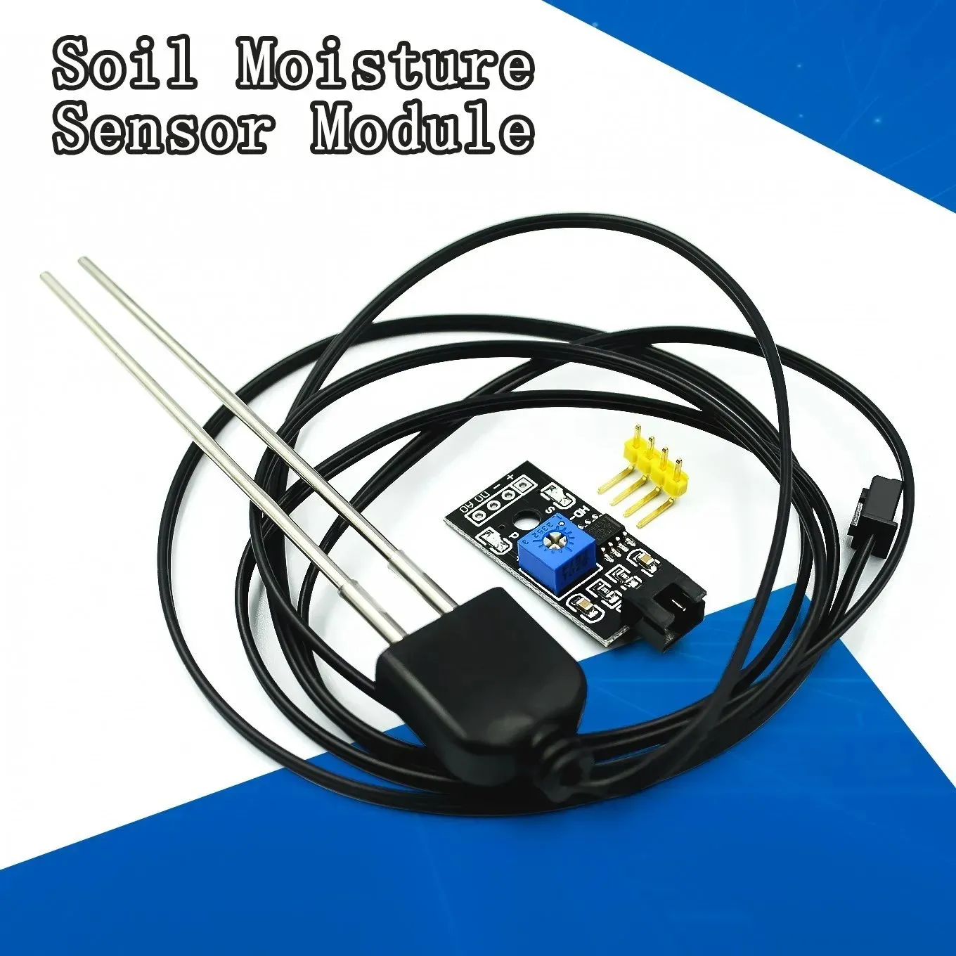 Soil moisture sensor and soil module / soil moisture test / soil humidity test / corrosion resistance probe