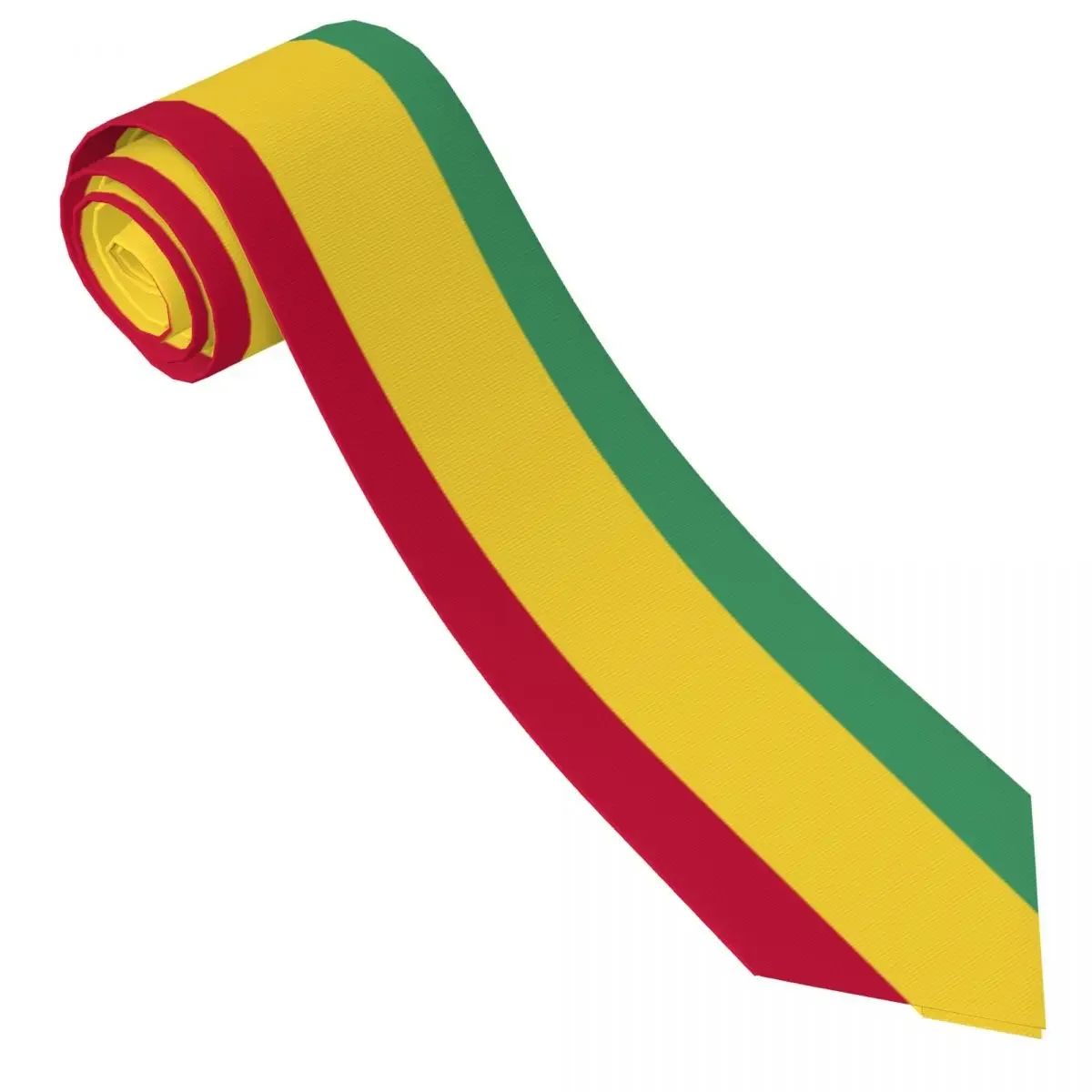 Guinea Flag Tie For Men Women Necktie Tie Clothing Accessories