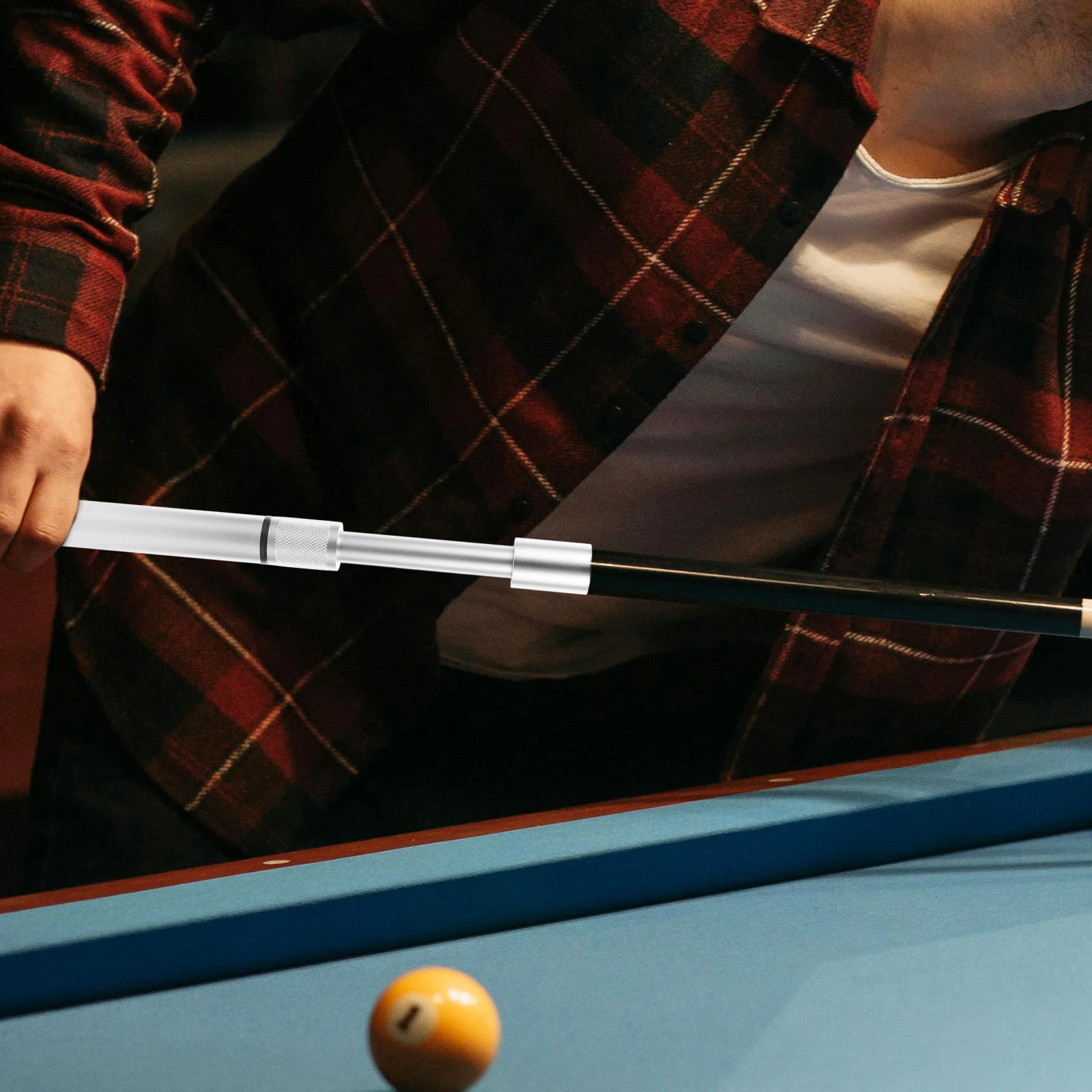 

Pool Cue Extender Lightweight Aluminium Extension Rod for Billiard Durable Wear Resistant Practical Snooker Accessory Gaming