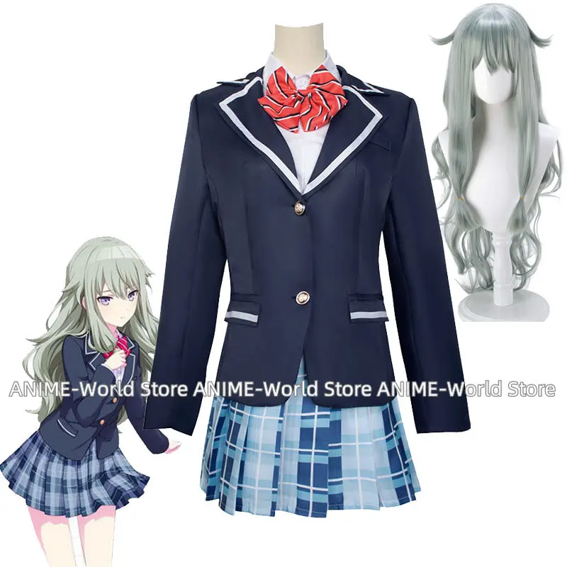 

Kusanagi Nene Cosplay Costume And Wig Project Sekai Colorful Stage! Kamiyama High School Uniforms Skirt Wonderlands X Showtime