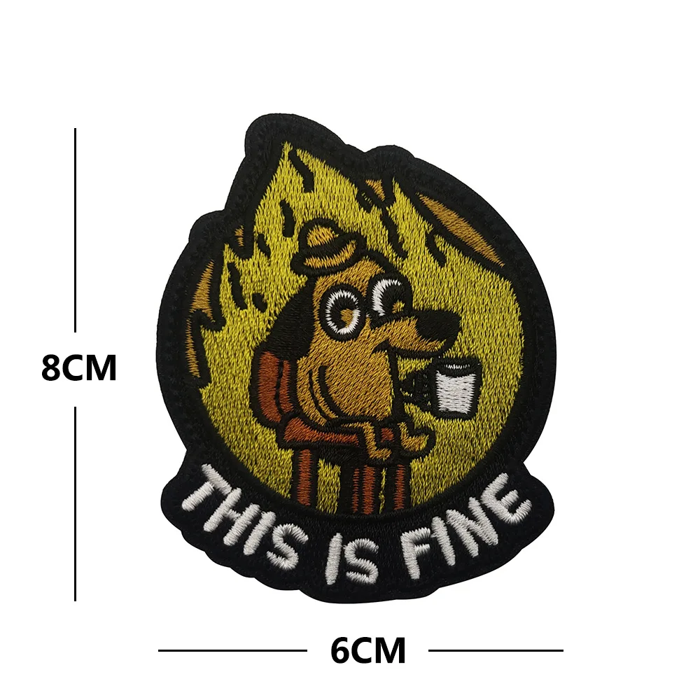Neue Anime 3d Stickerei Mädchen vorne Armband Top Kätzchen Flügel Abzeichen kostenlos Rucksack Klett ring Patch benutzer definierte Patch