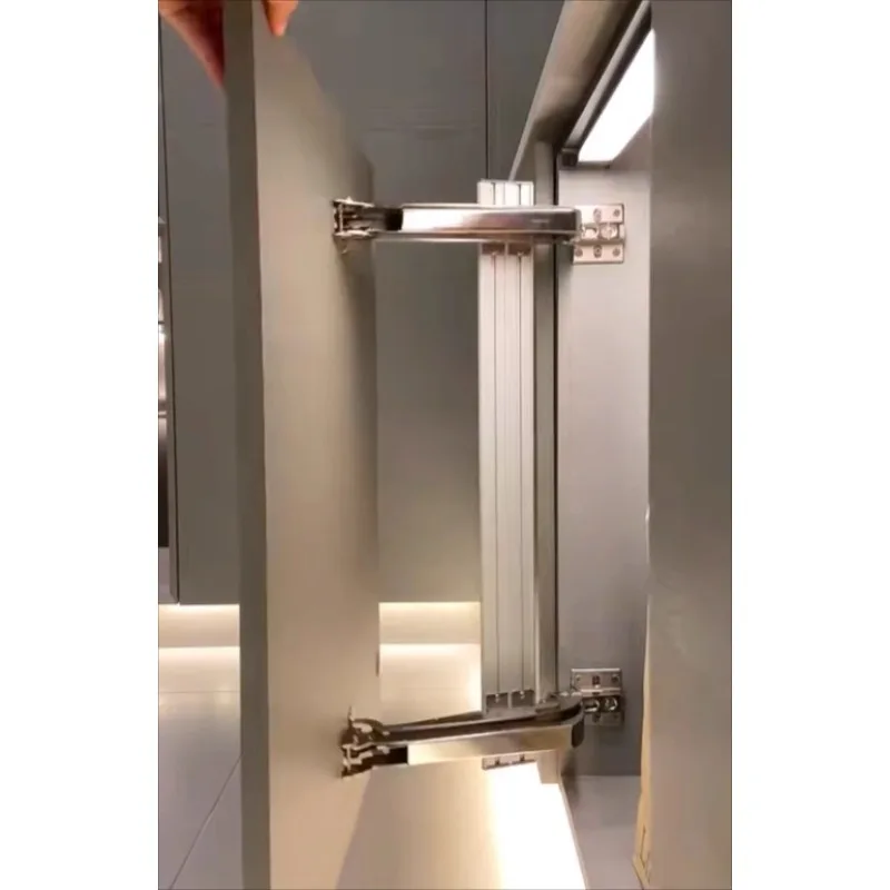 wardrobe-folding-cabinet-lateral-sliding-door-hinge-cabinet-system-damping-silent-slide-rail-opening-kitchen-bus-door-hinge