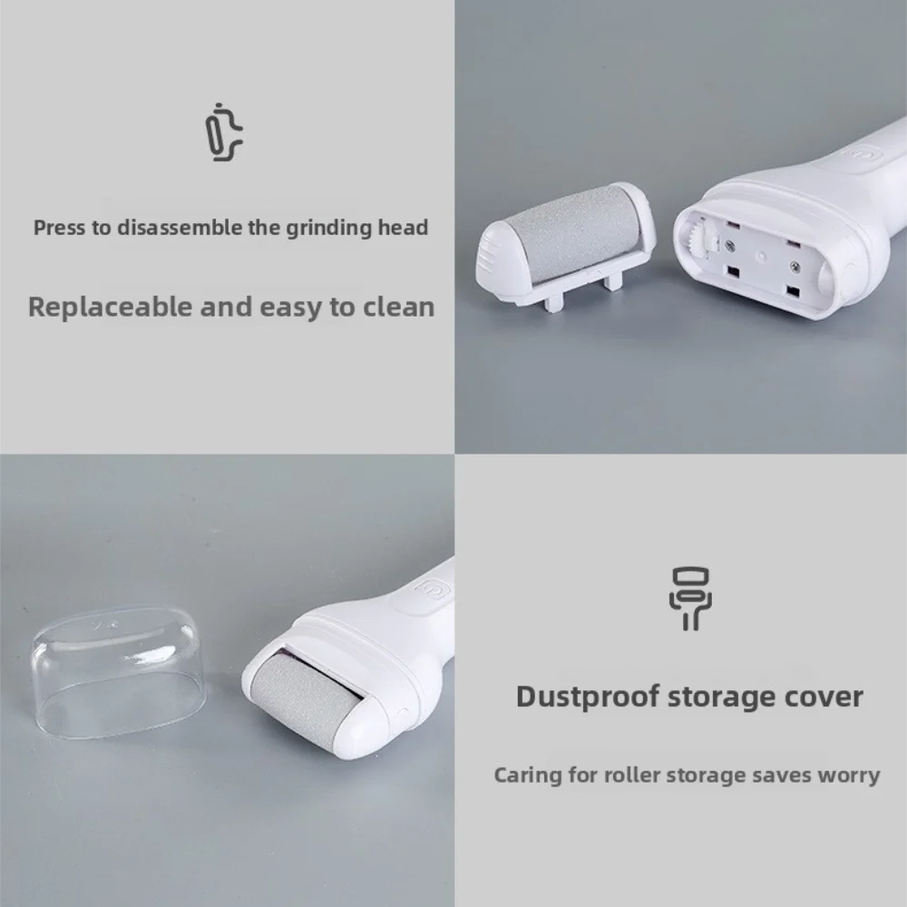 Portable Electric Foot Callus Remover USB Charging Foot Scrubber File Waterproof Foot Filer Pedicure Tool For Dry And Crack Feet