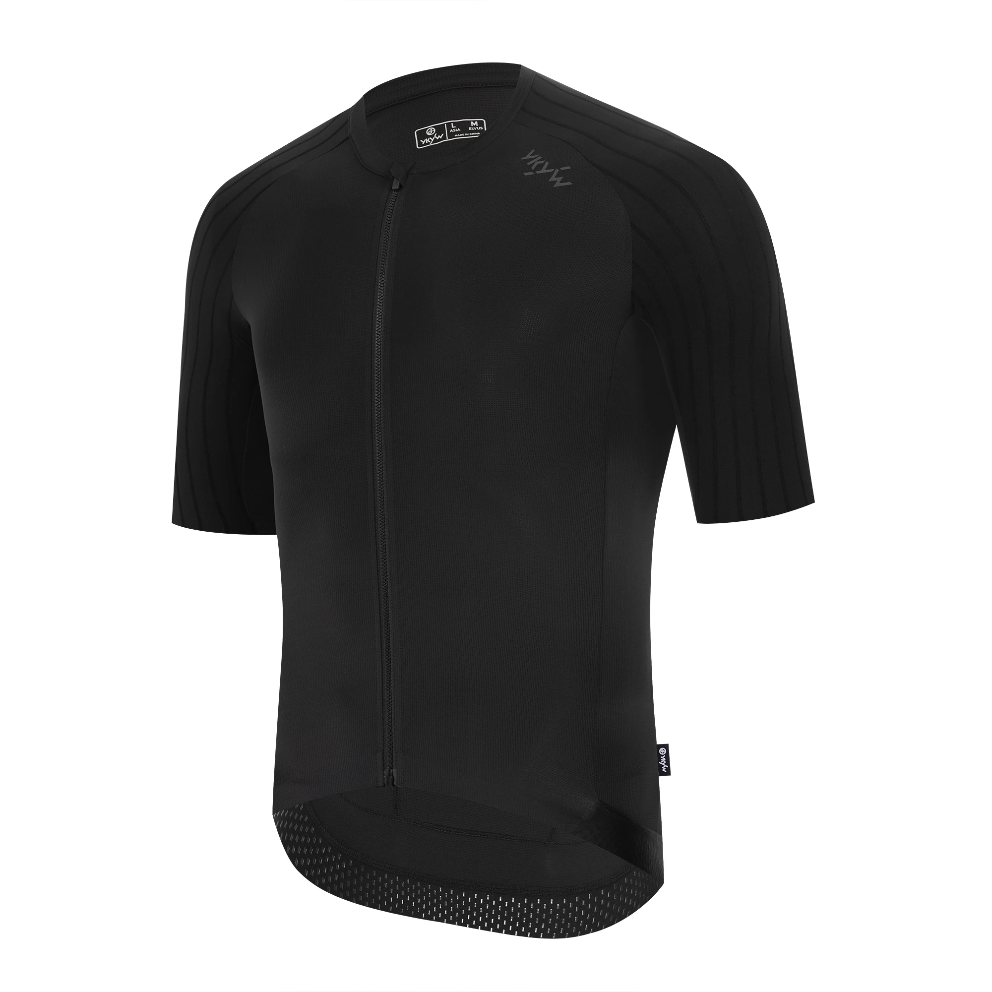 YKYWBIKE 2026 Herren Radtrikot Sommer Rennrad-Shirt YKK Reißverschluss Fahrradtrikot Atmungsaktiv Aerodynamisch Raglan-Ärmel – Detail 22