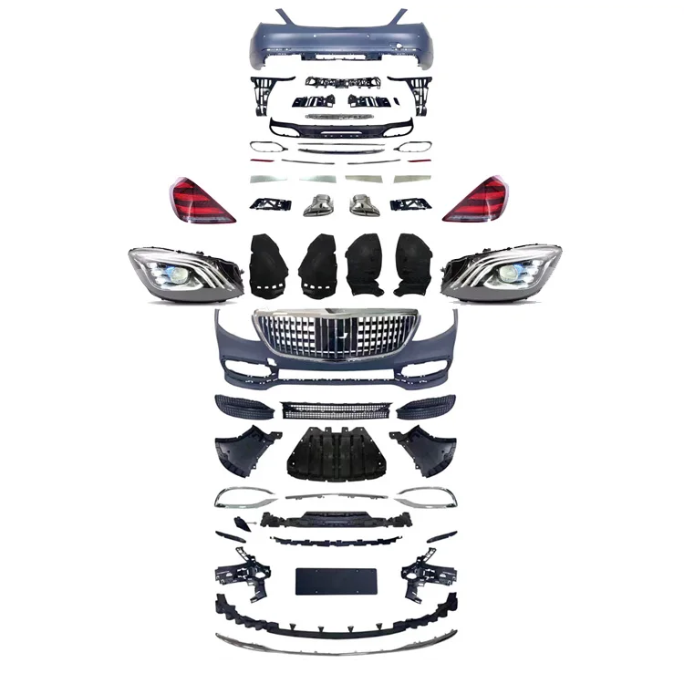

Upgrade Modification KitHigh Quality W222 S CLASS 2014-2020 Facelift To Maybach Style Body Kit Modified Body Kits For Mercedes B