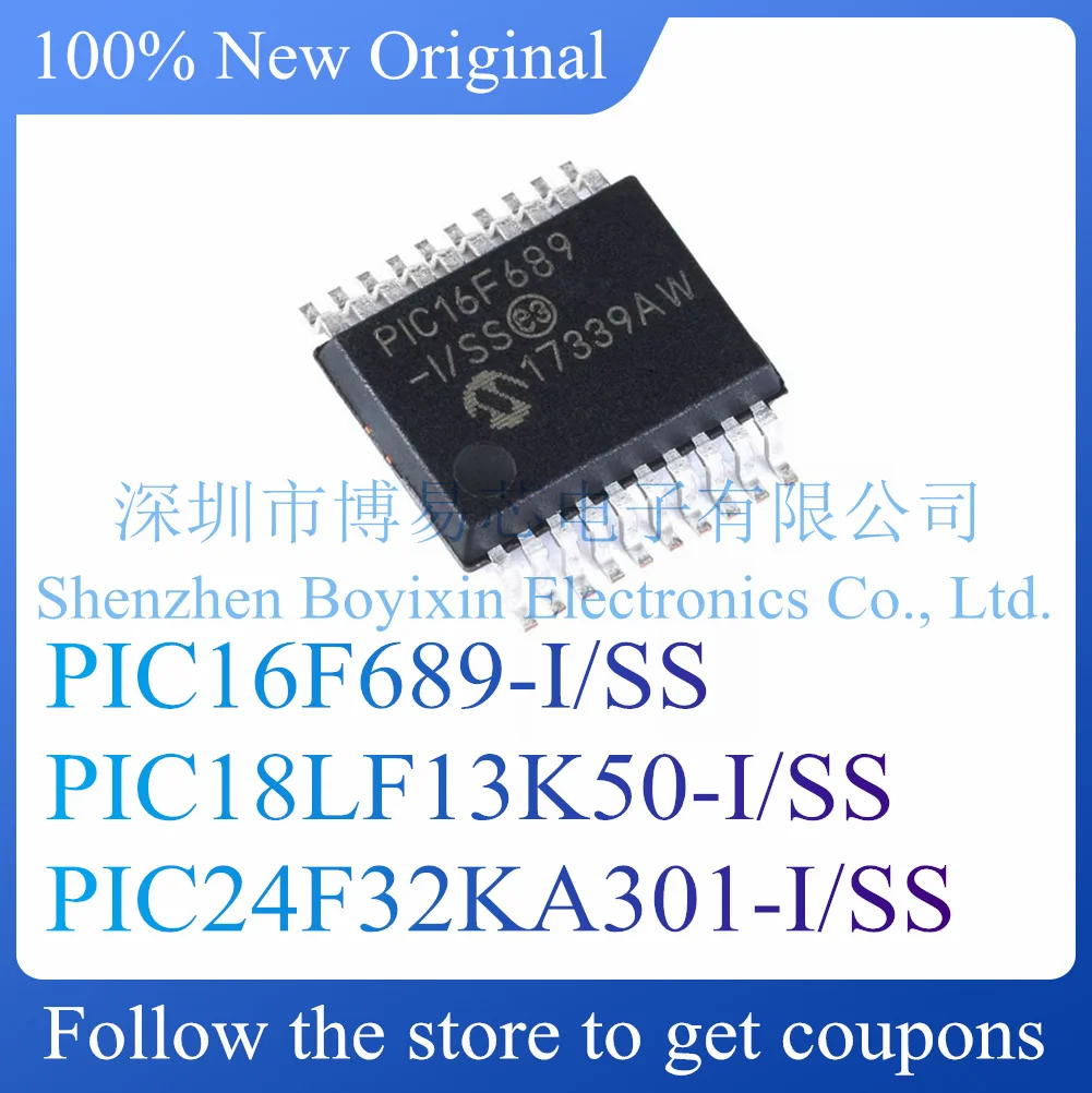 

NEW PIC16F689-I/SS PIC18LF13K50-I/SS PIC24F32KA301-I/SS.Original Product.