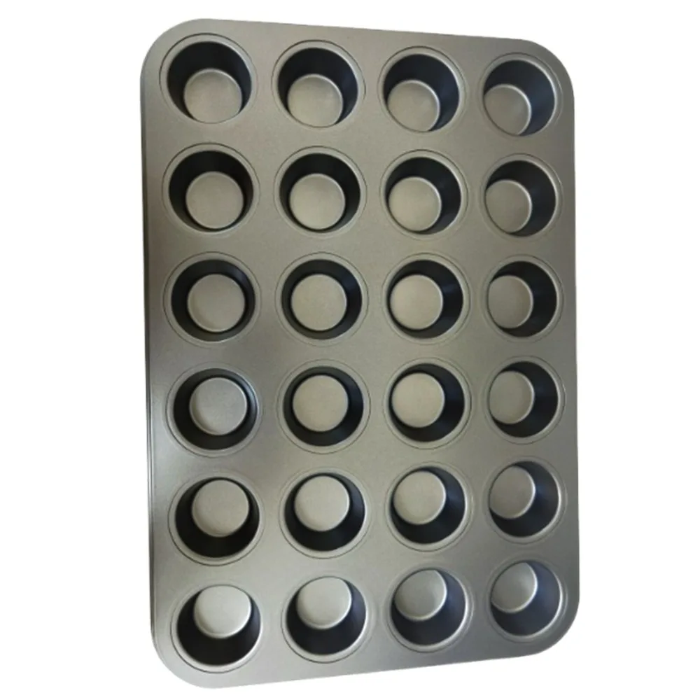 

Regular 12/24 Cups Muffin Pan for Baking Homemade Roasted Egg Cups Set Nonstick Dishwasher Safe Cupcake Baking Pan Cheesecake