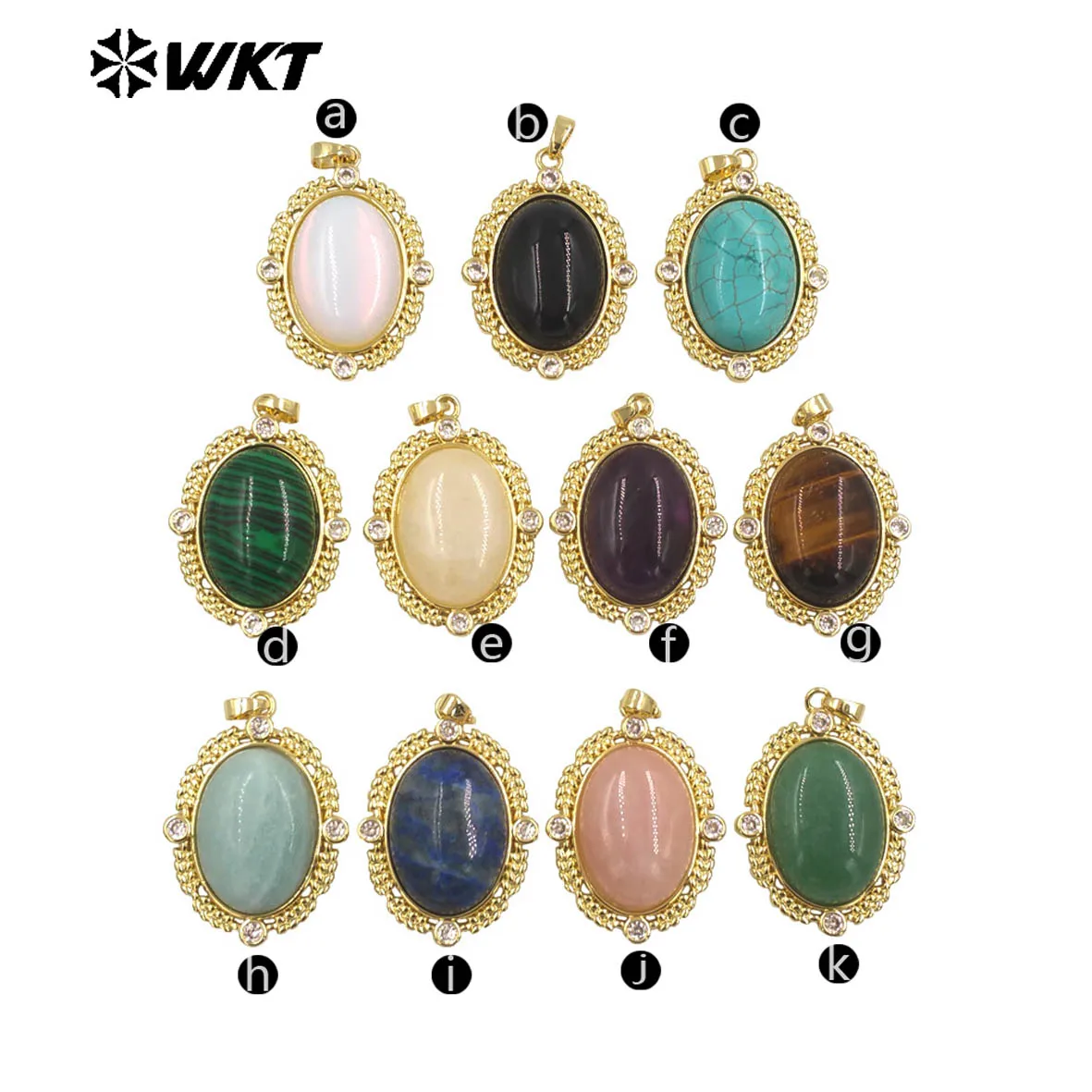 

WT-N1474 2024, ретро-палацовый стиль, изысканный узор, окантовка с высококачественным драгоценным камнем и инкрустацией цирконом, ожерелье