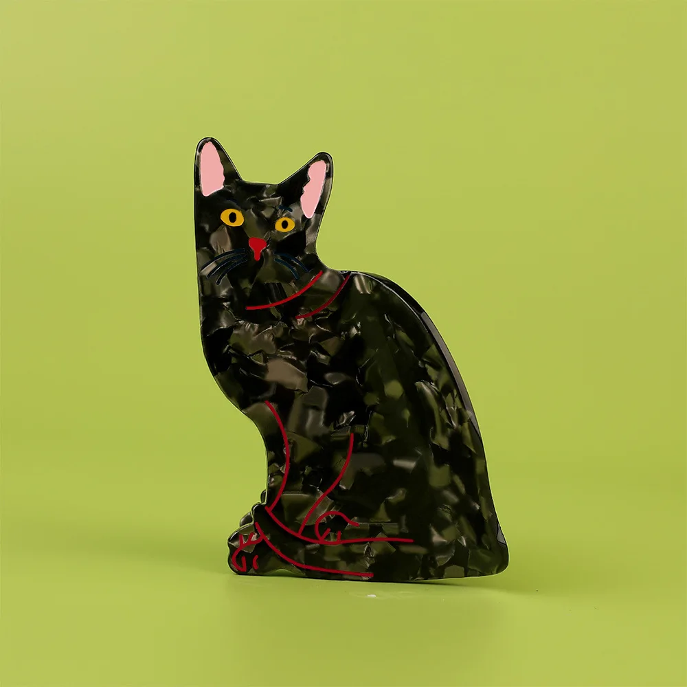 

Cat Hair Claw Clips Elegant Shark Clips Savannah Cat Hair Claws Black Hair Claw Classy Versatile Hair Clip Accessories for Women