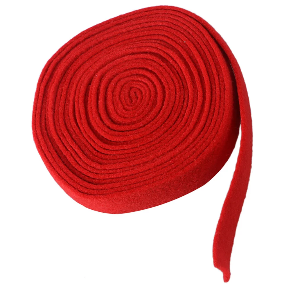 

Wool Felt Webbing Christmas Decor Tree Decors Ribbon for Crafts Decorations Lattice