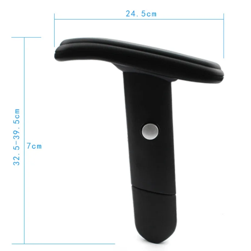 Adjustable Plastic Chair Armrests Swivel Gaming Office Lifting Armrest Chairs Pads Replacement Office Accessories