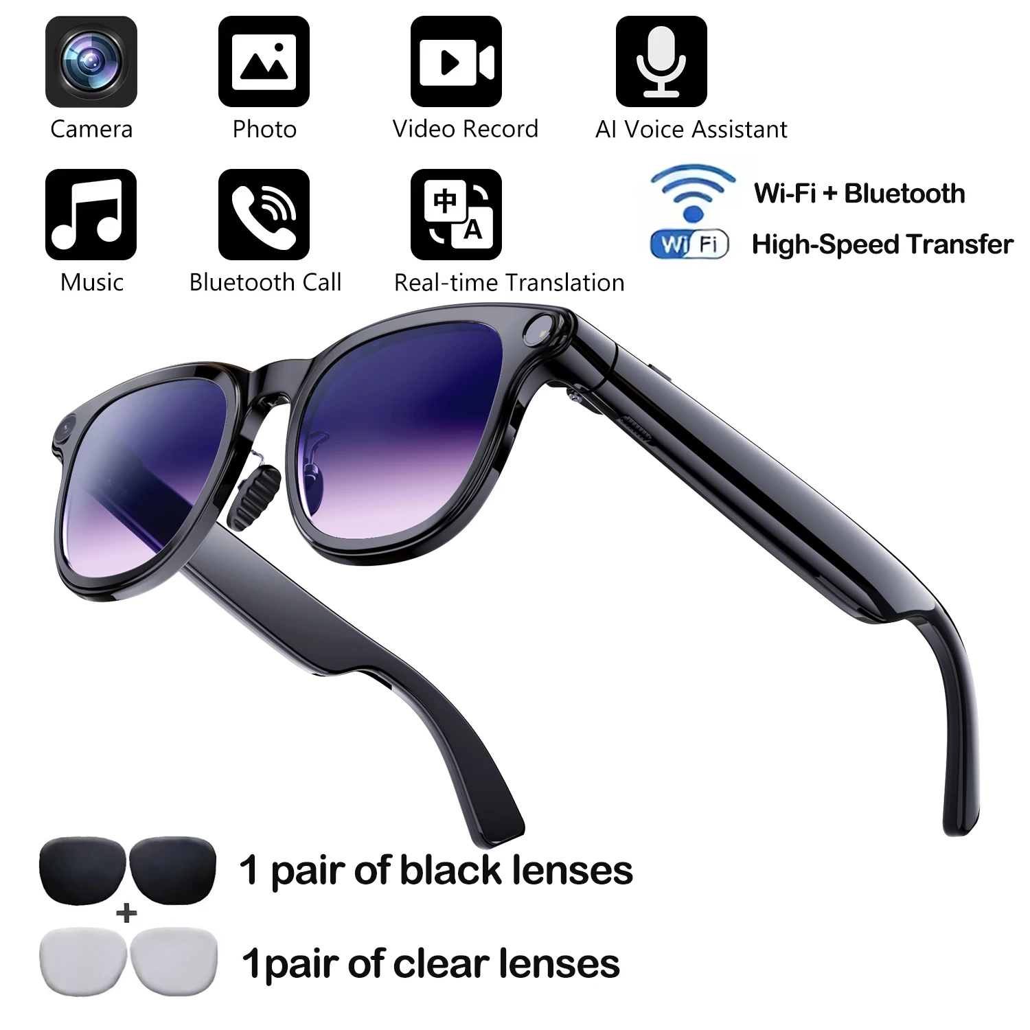 Smart Ai Glasses 3I…