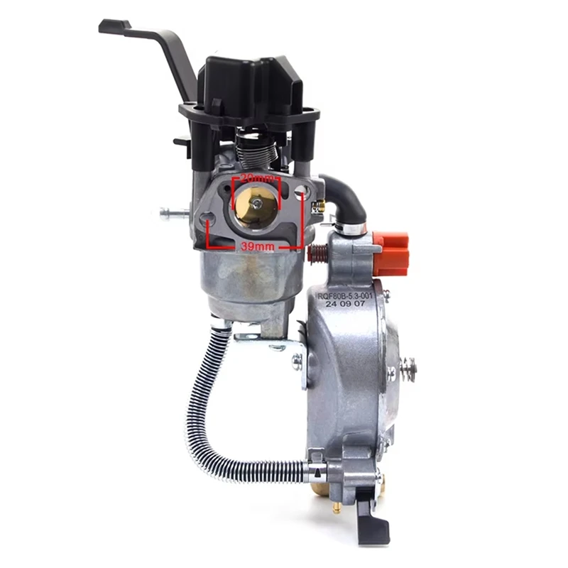 AA51-P19B Frequency Conversion LPG Carburetor Kit 3KW 6.5HP 168F 170F Gasoline Generator Dual Fuel Gas Carburetor With Gasket