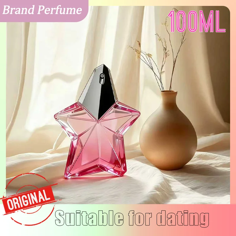 高級ブランド香水100ml、甘いグルメノートに温かみのあるウッディミルキーとフローラルな香り、高級感のある外観、ギフトに最適
