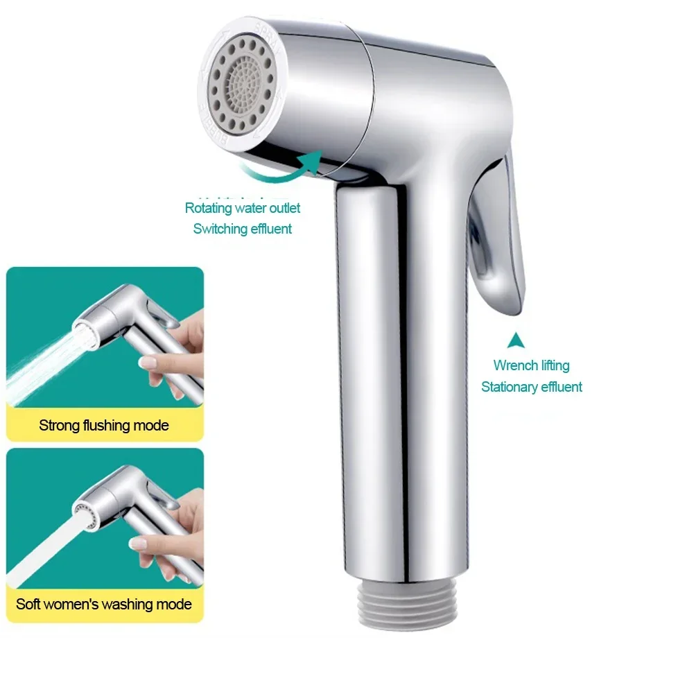 1pcs G1/2 Bidet Toilet Sprayer Head Handheld Bidet Faucet Spray For Sanitary Shattaf Shower Head Self Cleaning Tools