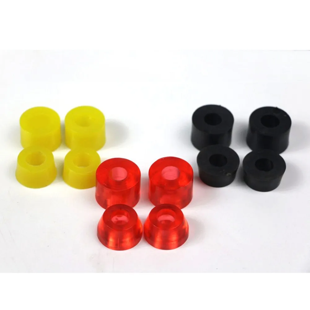 4 pezzi nuovo Skateboard Truck boccola Longboard sostituzione Pivot Cups PU accessori per Skateboard antiurto Standard 85A/95A/100A