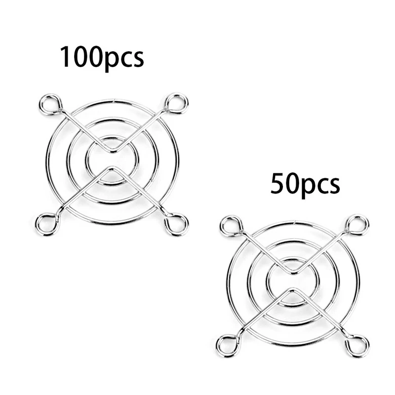 Net Grille Dia Iron Mesh Safety Grid For Computer Case Fans 50Mm