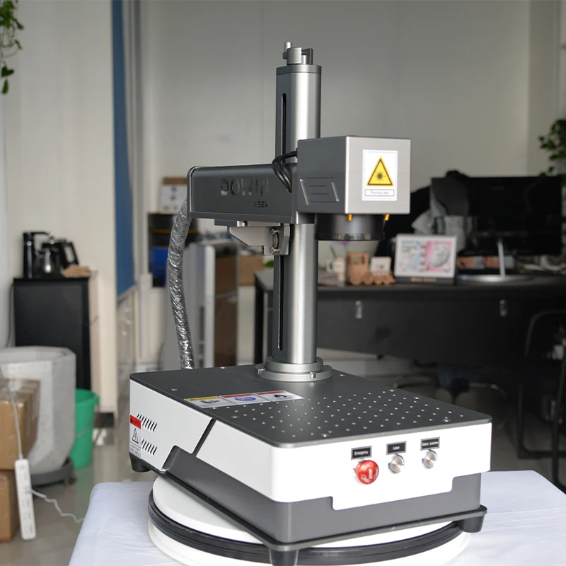

Mini Portable Desktop Quality 50W Portable Laser Marking Machine Fiber Laser