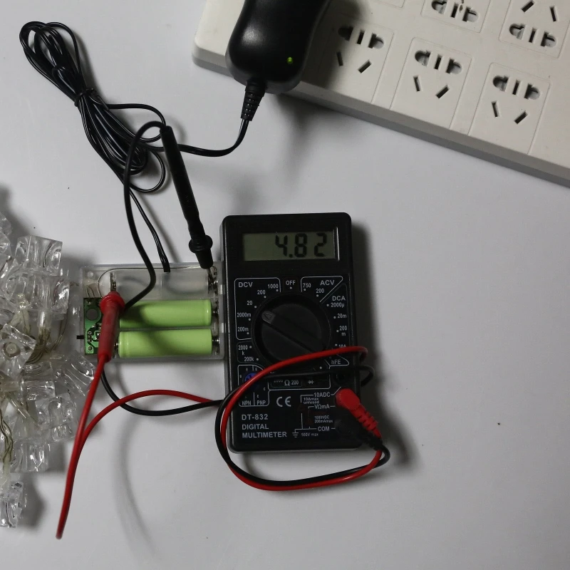 573A Ajustable 3V 4.5V 6V 9V 12V AA Eliminador batería Cable UE para juguetes