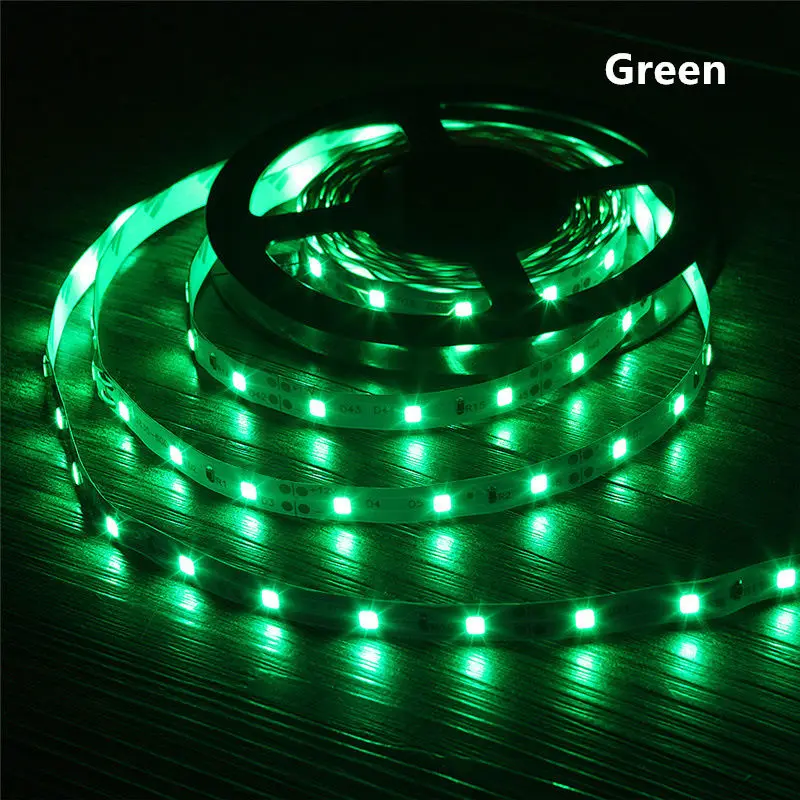 12V 5M Led Strip Light Smd 2835 60 Leds/M Blue Red Green Yellow Warm White  Flexible Ribbon Tape Lamp Diode Non-Waterproof Luces