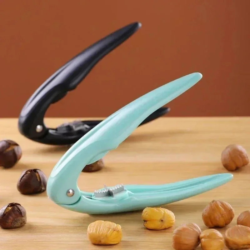 1pc Nuts Sheller Chestnut Clip Walnut Pliers Home Metal Chestnut Sheller Nut Opener Cutter Shelling Kitchen Tools