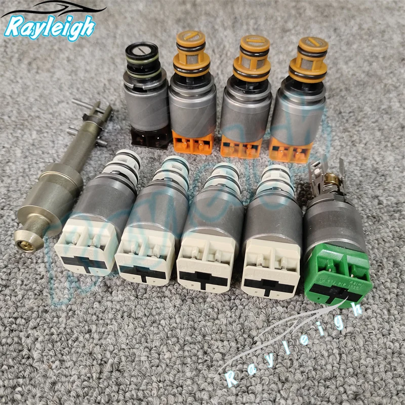 9Pcs/set Original 8HP45 8HP70 8 Speed Gearbox Transmission Solenoids Kit Set ZF8HP45 0501219672 For Jaguar Land Rover VW