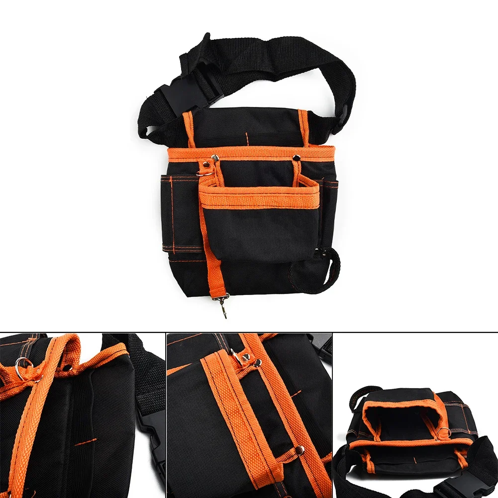 Multi Functional Tools-Bag Tool Pouch Belt Waist Bags 7 Pocket Holster Storage Holder Electric Waist Belt Tool Pouch-Bags