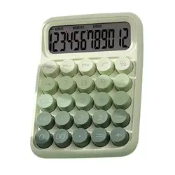Kids Calculator Keyboard Calculator Big Button Anti-slip Cute Calculator Mechanical Desktop Calculators Handheld Calculator For