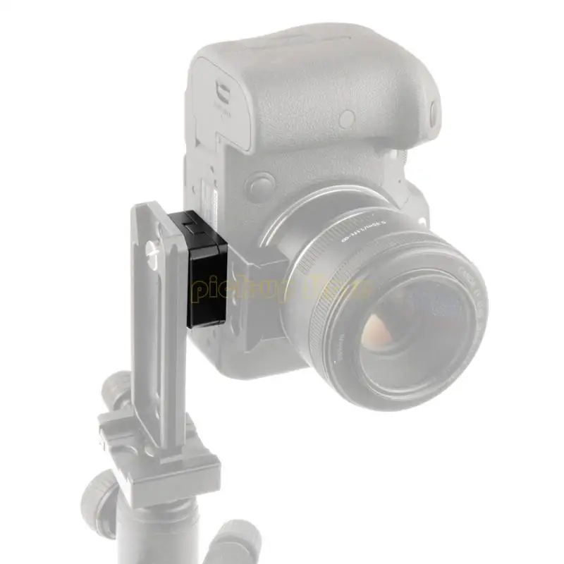 Q5WA vマウントバッテリーホルダー、メタルカメラクイックリリースプレートレンチ標準1/4 "-20ねじ穴付きのクイックリリースプレート