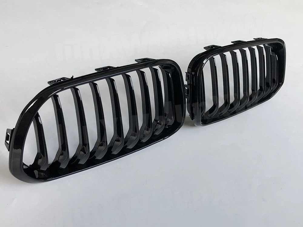ABS Carbon Look for BMW 1 Serise F20 F21 2015-2018 Front Bumper Grill Mesh Grills Car Accessories Front Bumper Grill Body Kits