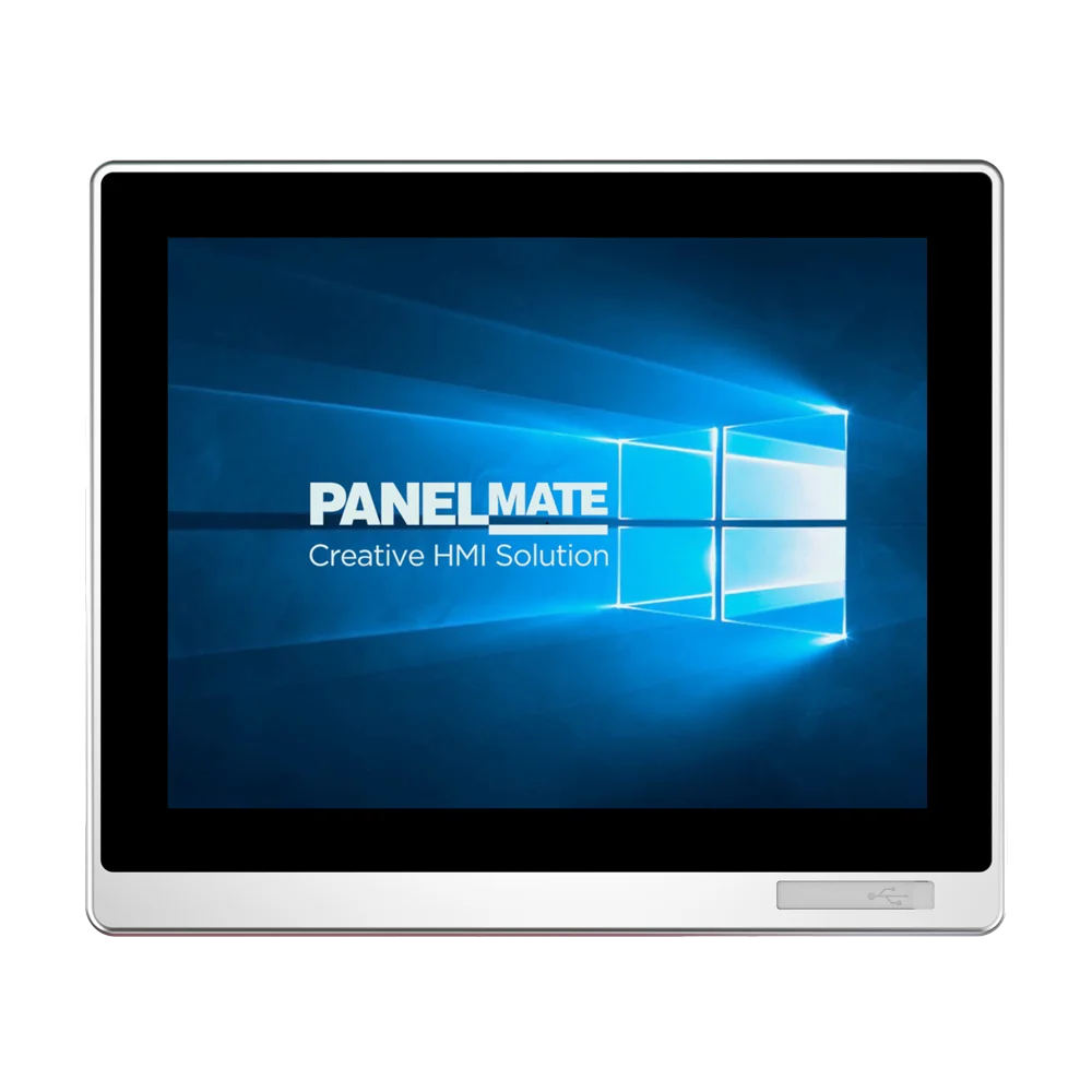 ZXY 12.1 بوصة لوحة التشغيل مقاوم للماء جزءا لا يتجزأ من HMI شاشة تعمل باللمس الصناعية مع جدار جبل قوس Ethercat ل Facto