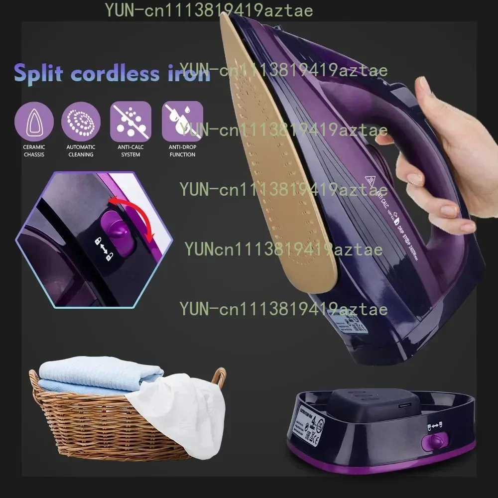 2400W High Power Cordless Steam Iron 220V  Household Garment Iron Home Appliance