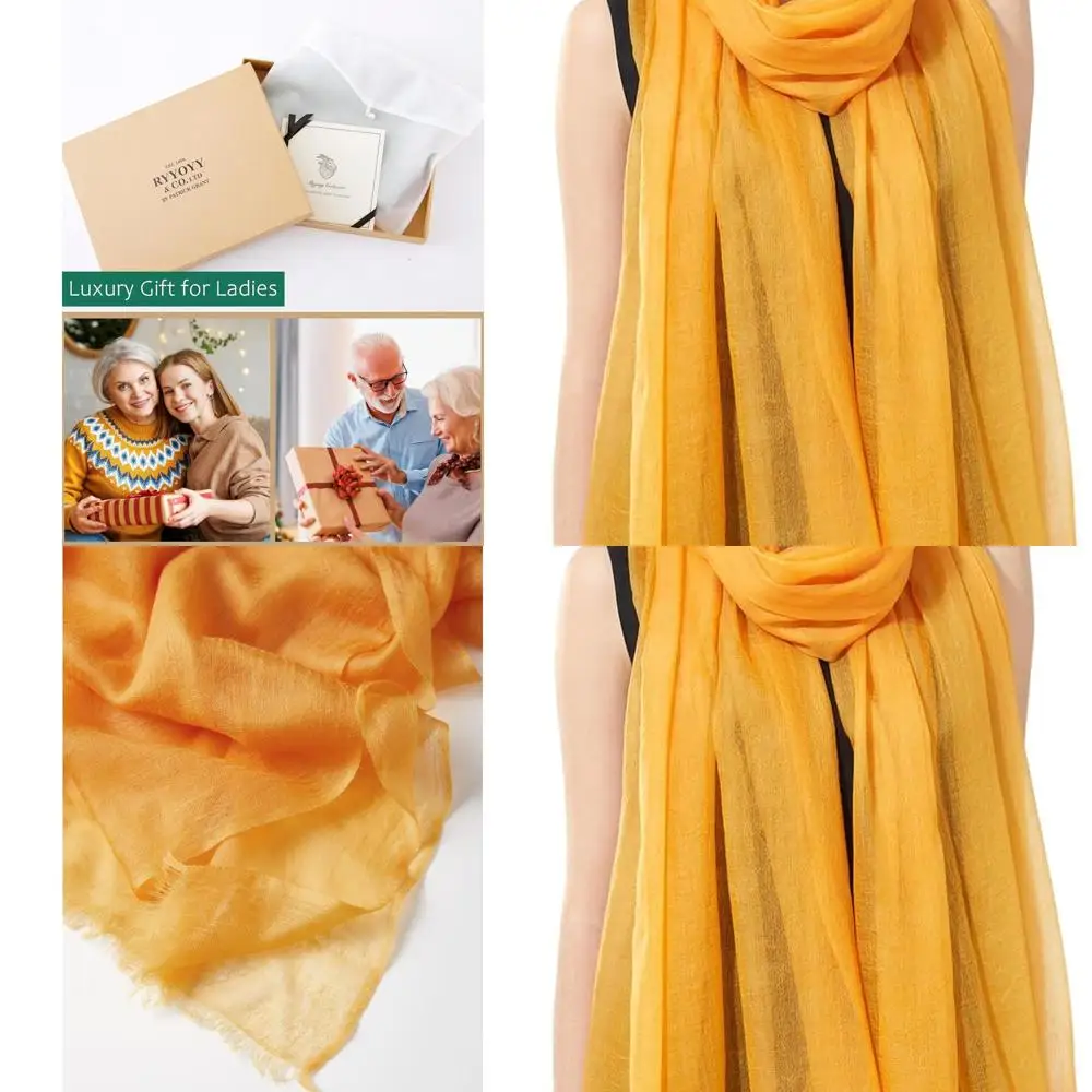 

Ультрамягкая кашемировая шаль, легкая накидка, 75x35, идеально подходит для путешественников