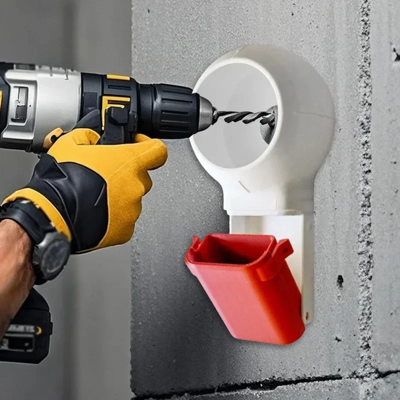 Drill Dust Cover With Swivel Joint Electric Drill Dust Collector Wall Drilling Dust Removal Household Power Tool Accessory