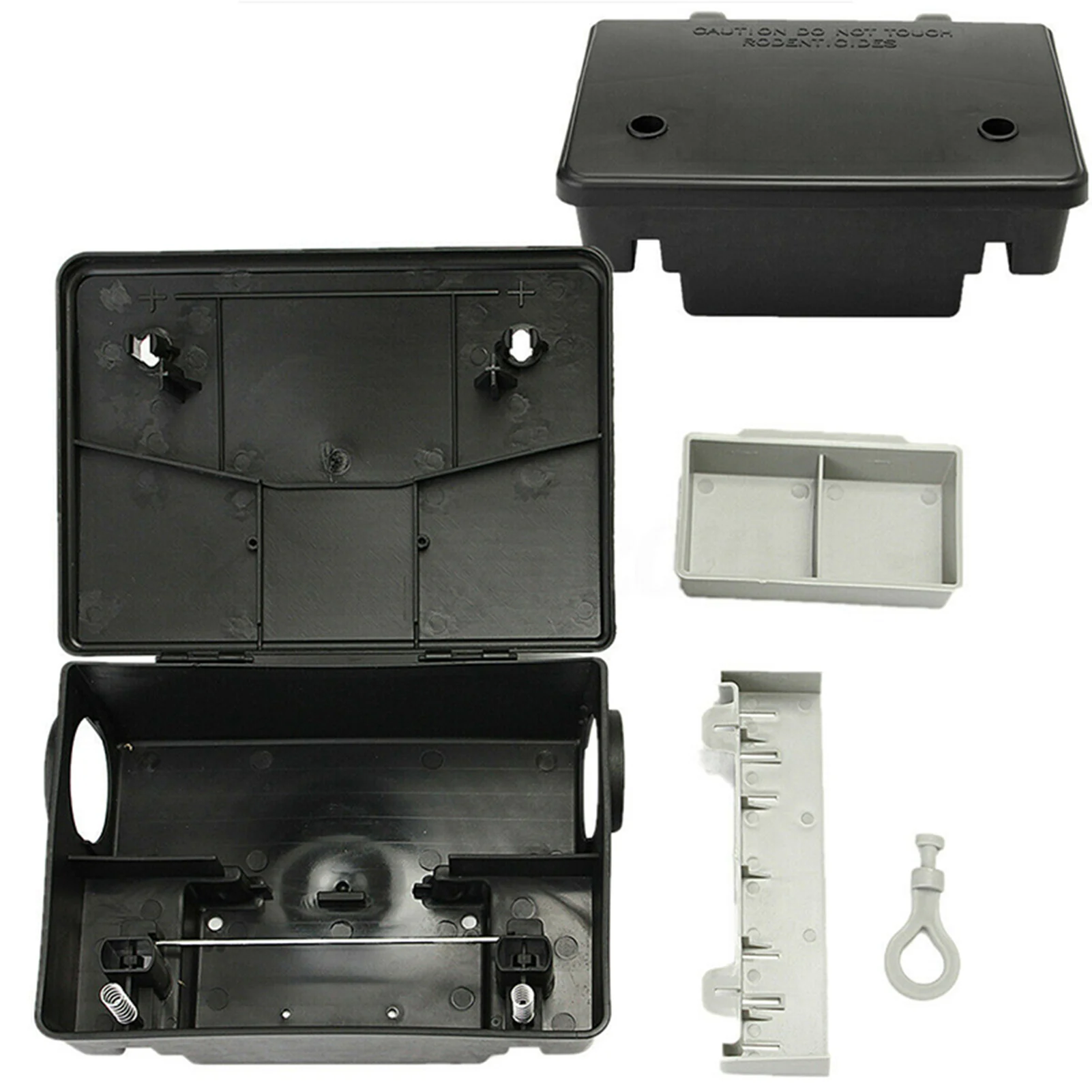 Professional Home Mouse Rodent Bait Block Trap Station Box Case with Key Durable Practical Mouse Trap Mouse Rodent