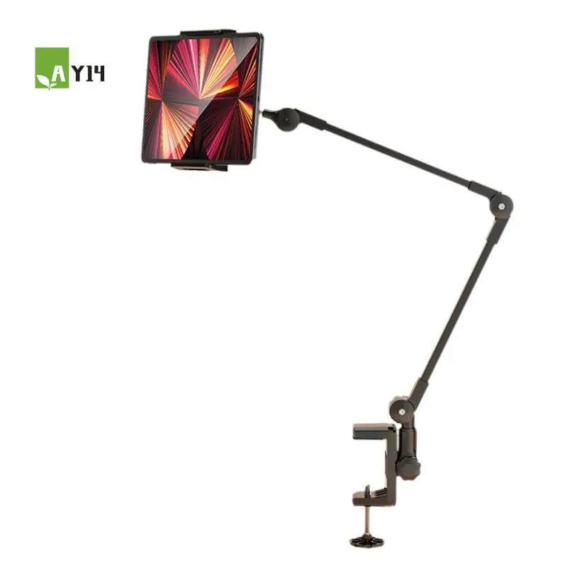 AY14 -Lazy Person Bracket Tablet Holder Desk Stand Adjustable Foldable Tablet Bracket