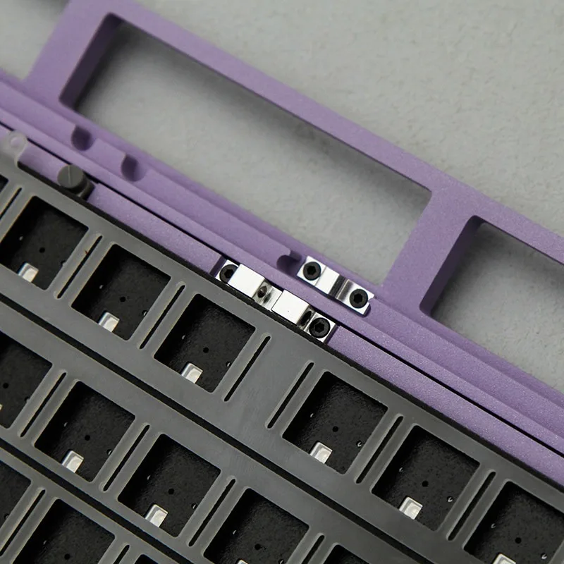 MXRSKEY SCC100 100% Full Aluminum CNC DIY Barebone Keyboard Tri-mode Bluetooth Wireless Gasket Mechanical Kit