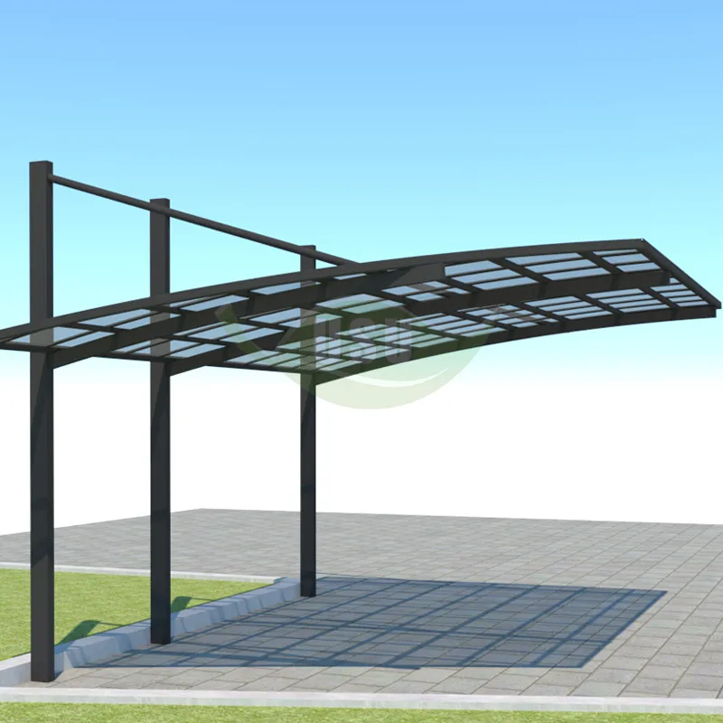 

ToldosY-type M-type 2-joint Double Car Space Outdoor Canopy Polycarbonate Sheet Roof Carports Garages With Polycarbonate Roof