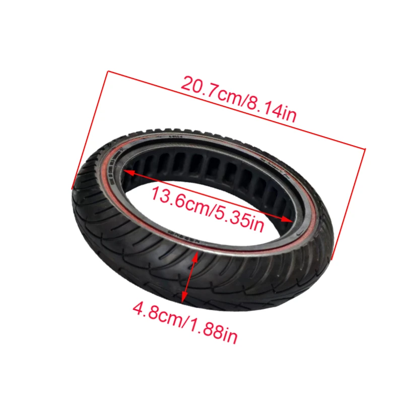 8.5x2.0 non inflatable solid tyre, suitable for electric scooter tyres