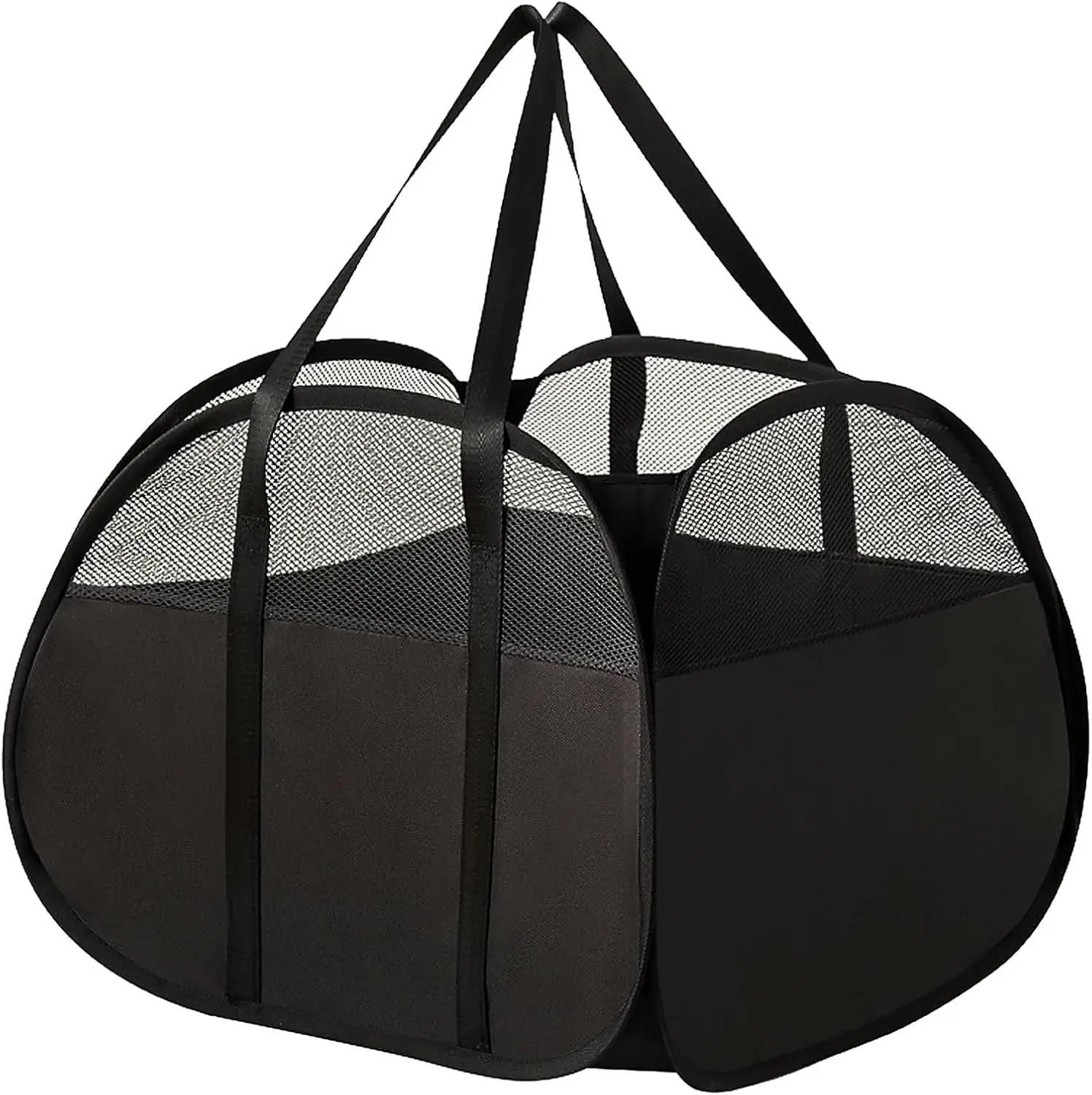 

Collapsible Laundry Baskets, Tear Proof Pop Up Laundry Hamper with Large Capacity, Sturdy Foldable