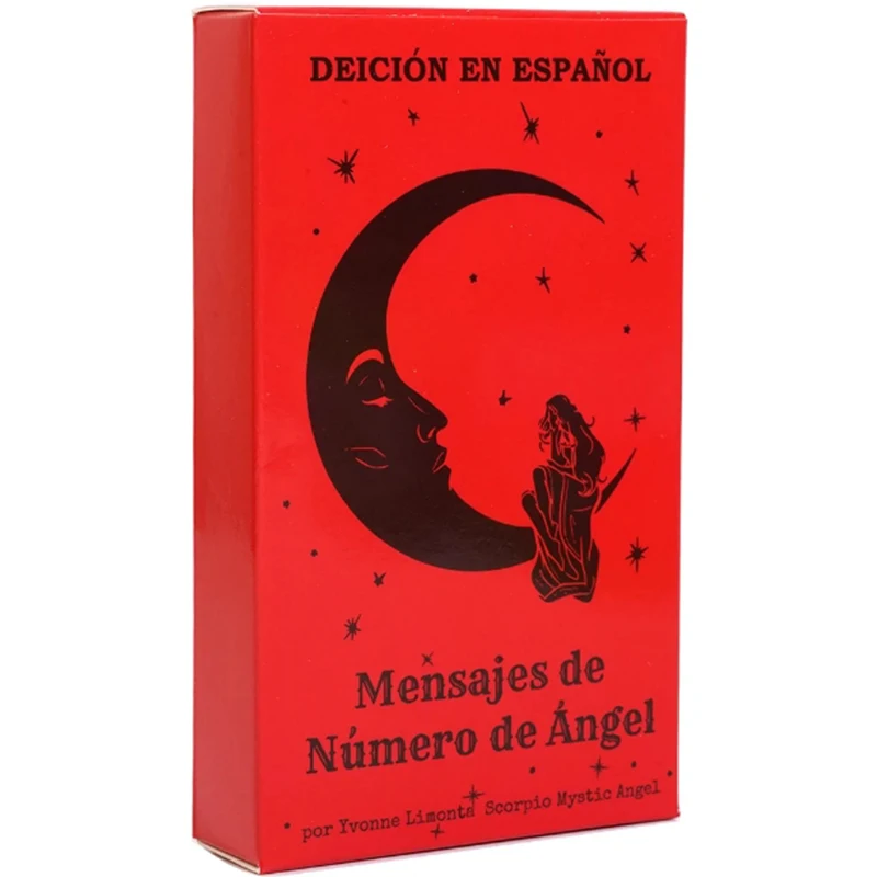 أحدث رسائل أرقام الملاك بطاقات التارو الكهانة أوراكل 44 قطعة بطاقات مصير العرافة التارو سطح السفينة الأسرة حفلة مجلس لعبة