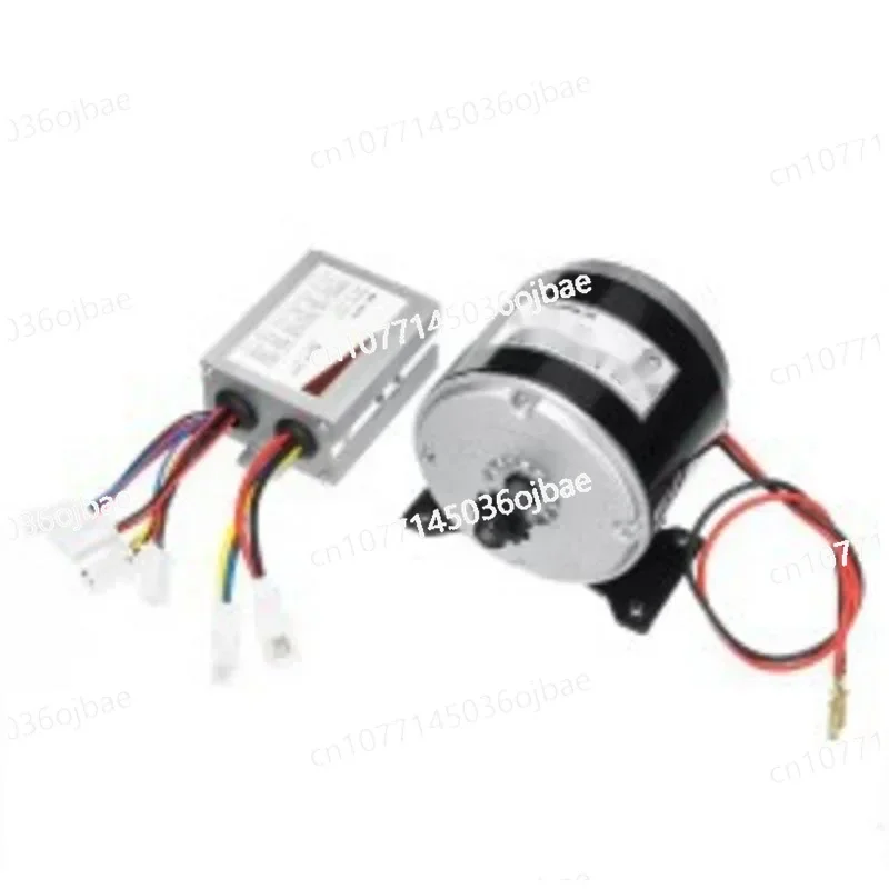 Four Hole Electric Vehicle Modification Accessories 24V 350W Electric Vehicle Motor Scooter Motor and Controller Kit