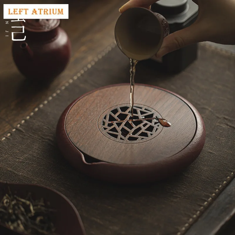 

3 Color Water Storage Teapot Base Clay Teapot Trivets Saucer For Teapot Kung Fu Tea Ceremony Chinese Tea Trays Round Base