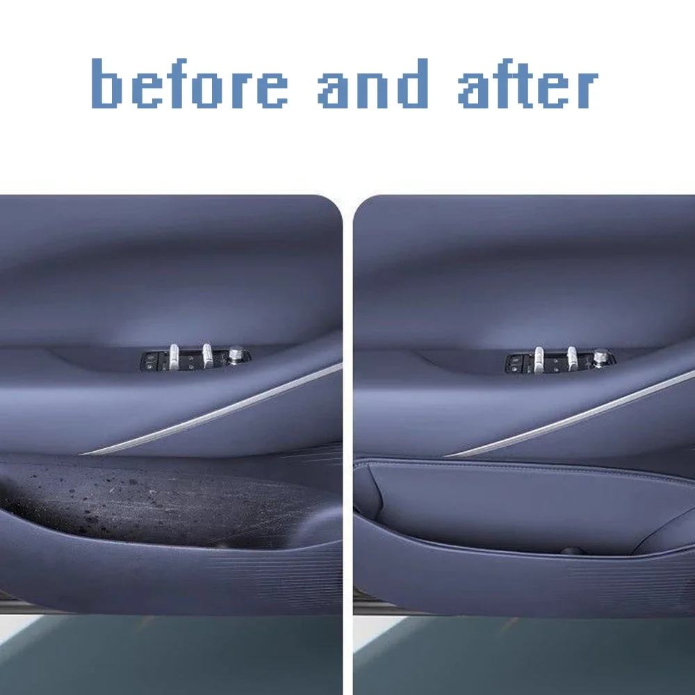 Dla Geely Galaxy E5 2024 2025 Skórzany podłokietnik przednich tylnych drzwi Wewnętrzny uchwyt drzwi Wielofunkcyjny schowek Poduszka szczeliny