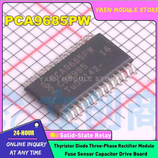 5PCS/LOT PCA9685PW PCA9685 TSSOP28 NEW ORIGINAL LED DRIVE IC IN STOCK