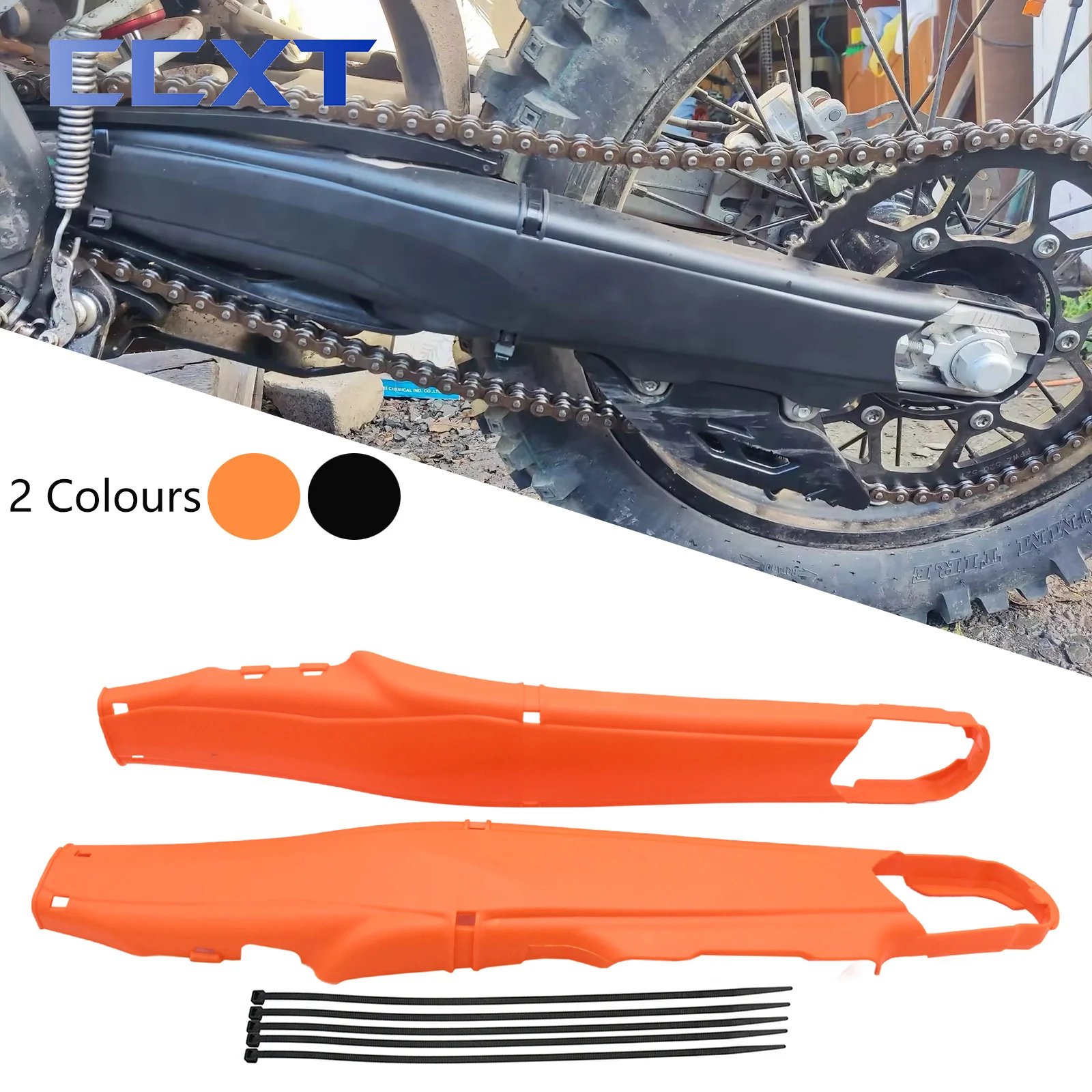 Motorcycle Swingarm Swing Arm Protector For KTM 2024 XCW150 XCW250 XCW300 XCFW450 EXC150 EXC250 EXC300 EXCF250 EXCF350 EXCF450