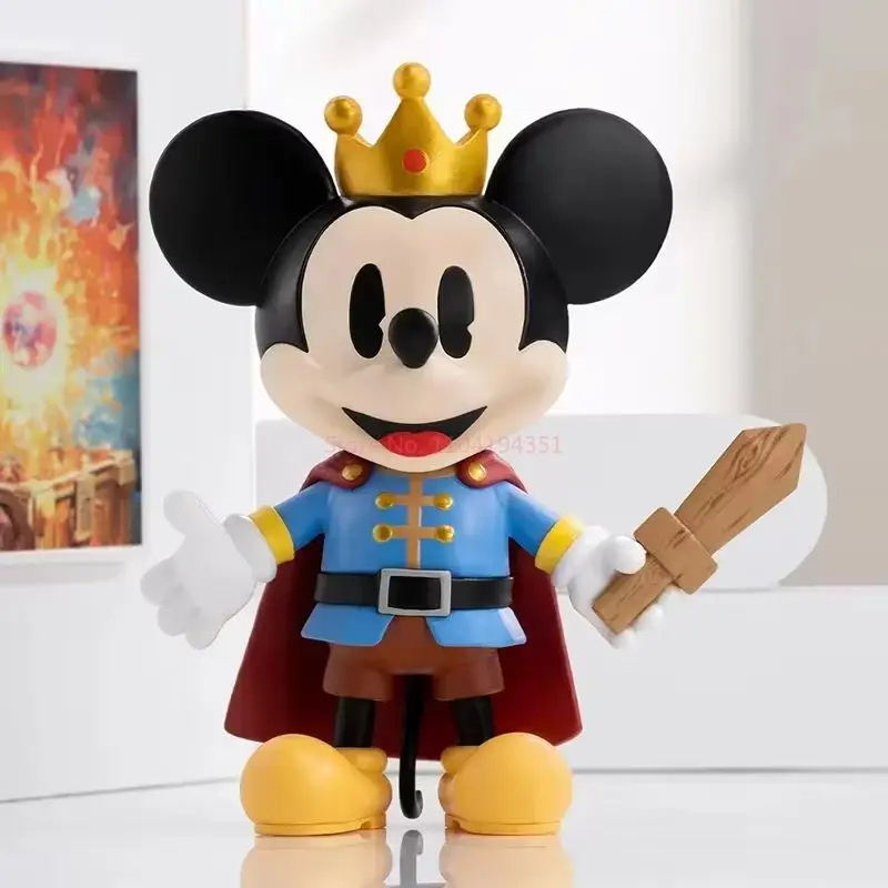 [Em estoque] disney 100th aniversário mickey curioso boundless série caixa cega fantoche boneca dos desenhos animados decoração modelo brinquedo presentes