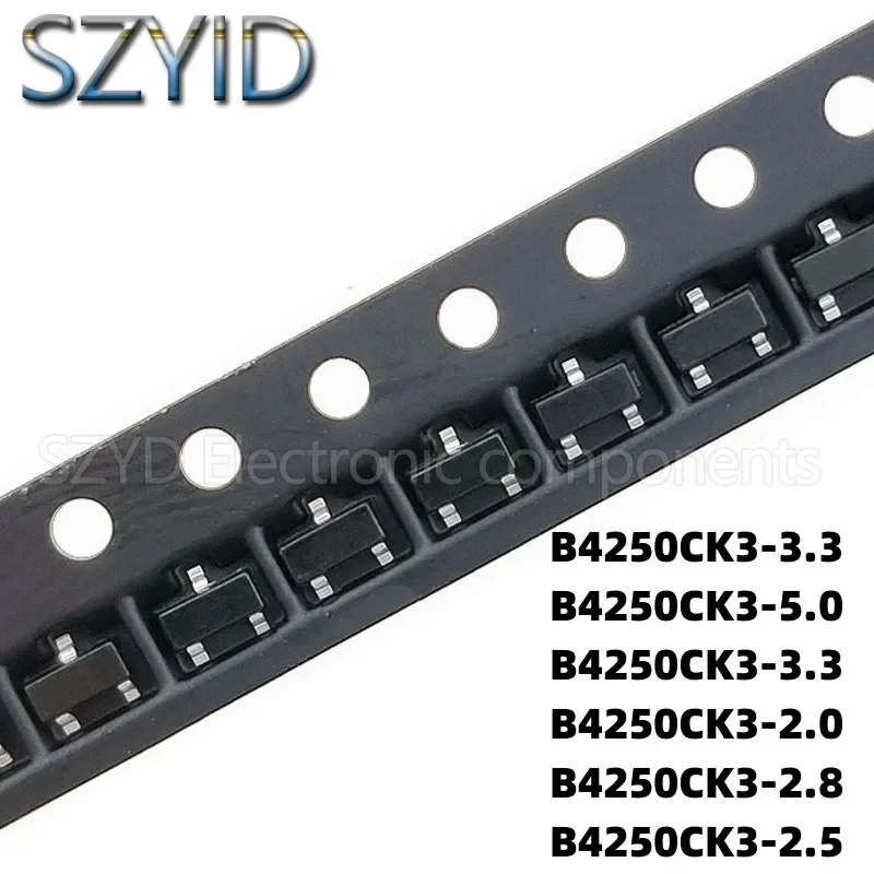 

100PCS SOT23 B4250CK3-3.3 B4250CK3-5.0 B4250CK3-3.3 B4250CK3-2.0 B4250CK3-2.8 B4250CK3-2.5