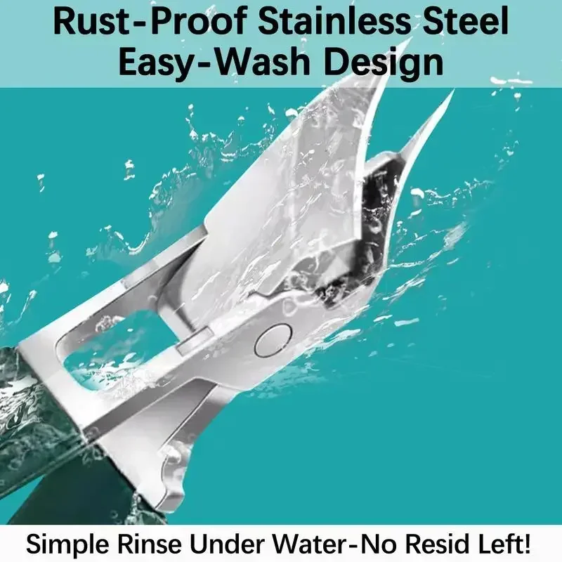 قل وداعاً للأظافر السميكة والغنية! مجموعة ماكينة قص الأظافر من Green Eagle Beak مكونة من 3 قطع - ماكينة قص شديدة التحمل ورافعة أظافر ومبرد أظافر